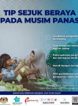 Tip Sejuk Beraya Pada Musim Panas